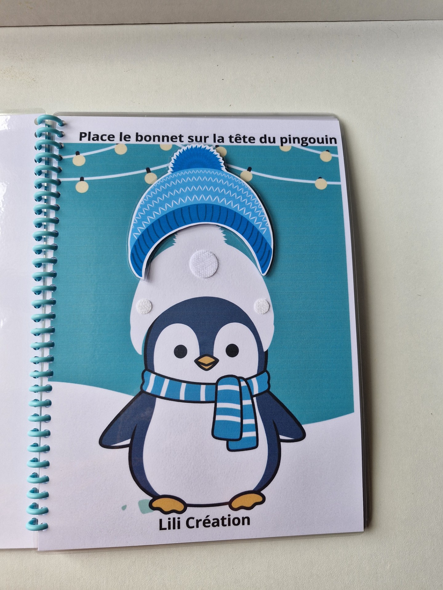 Livret Activités sur l'hiver + Pochette de rangement – Image 3