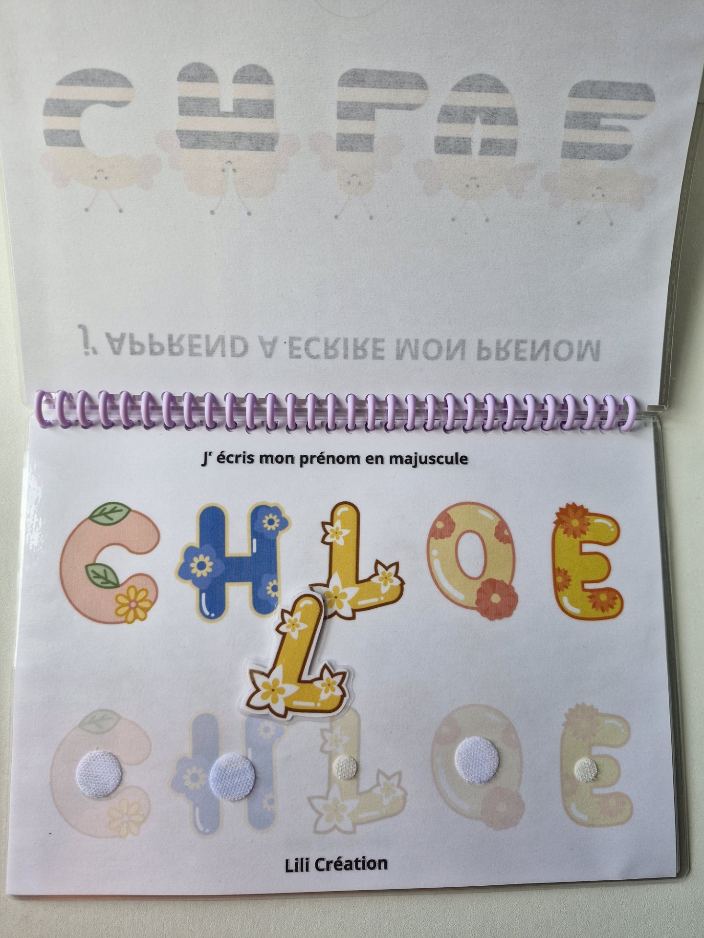 Livret Prénom + Pochette de rangement – Image 2