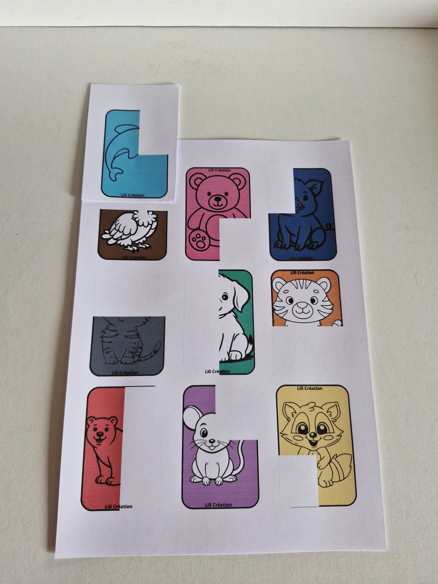 Livret Puzzles et couleurs + Pochette de rangement – Image 4